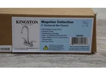 Kingston Brass Magellan Two Handle 4" Centerset High-arch Bar Faucet Chrome. Fixed Price $27.95.