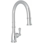 Perrin & Rowe Georgian Era Pull-down Kitchen Faucet U.4744 Polished Chrome. Fixed Price $600.00.