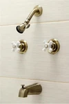 Kingston Brass KB247PX Victorian Tub & Shower Faucet Brushed Antique. Fixed Price $99.99.