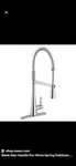 Moen Sleek One-handle Pulldown High Arc Kitchen Faucet Chrome Deck Mounted. Fixed Price $162.45.