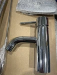 Latoscana Elba Single Handle Deck Mounted Bathroom Sink Faucet Chrome. Fixed Price $100.00.