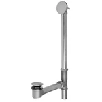 JAC:354-537-PB Brass Tub Drain Bottom Outlet Standard Toe Control With Faceplate. Fixed Price $185.00.