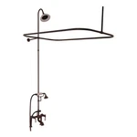 Barclay 4063-PL-ORB Code Shower Unit With Elephant Spout Cross Handles. Fixed Price $1842.40.