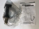 Kingston Brass Vintage Kitchen Faucet Deck Mount Sprayer Matte Black. Fixed Price $44.95.