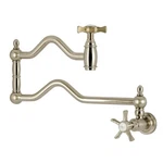 Kingston Brass KS210.NX Hamilton 4.5 Gpm Wall Mounted Hole Pot - Nickel. Fixed Price $347.72.