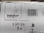 Delta 9176TV-BL-DST Stryke TOUCH2O Smart Pulldown Sprayer Kitchen Faucet, Black. Fixed Price $599.95.