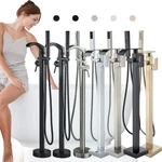 Clawfoot Bathtub Faucet Bathroom Freestanding Filler Floor Mounted Mixer Tap. Fixed Price $99.00.
