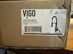 Vigo VG02001MBK2 Kitchen Faucet - Black New In Box. Fixed Price $60.00.