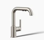 Kohler 7506-VS Purist Pull-out Kitchen Secondary Sink Faucet Vibrant Stainless. Fixed Price $369.00.