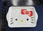 Hello Kitty Tray Sanrio White Plastic Dish Drip Kitchen New. Fixed Price $17.58.
