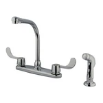 Kingston Brass KB762SP Magellan 1.8 Gpm Standard Kitchen Faucet - Chrome. Fixed Price $120.22.