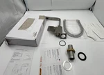 Wowow 2312301-US Single Hole Bar Faucet Chrome Sink Stainless Steel. Fixed Price $53.99.