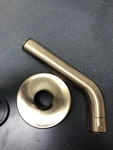 Kohler K-933-BV Purist 8" Wall Mount Shower Arm & Flange Brushed Bronze. Fixed Price $117.99.