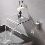 Bathroom Bathtub Faucet Waterfall Wall Mount Single Handle Filler. Fixed Price $69.00.