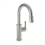 Newport Brass 3180-5223/15 Seager Prep/bar Pull Down Faucet Polished Nickel. Fixed Price $1421.00.