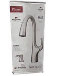 Pfister Ladera Pull-down Kitchen Faucet Spot Defense Stainless W/ Dispenser. Fixed Price $84.99.
