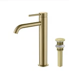 Kibi KBF1009 Solid Brass Single Handle With Pop-up Drain.faucet Bathroom. Fixed Price $99.99.