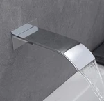 New Bathtub Faucet Stainless Steel Solid Brass Brushed Waterfall Spout. Fixed Price $49.99.