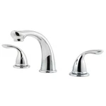 Pfister Pfirst Series Two Handle Roman Tub Faucet, Polished Chrome (trim Only). Fixed Price $140.83.