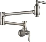 Delta 1177LF Traditional Wall Mounted Pot Filler - Brilliance Stainless. Fixed Price $719.00.