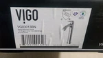 Vigo Linus Single Hole, Handle Bathroom Faucet Brushed Nickel VG03013BN. Fixed Price $69.98.