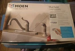 Moen CA87520SRS Muirfield Stainless Steel Single Handle Kitchen Faucet. Fixed Price $67.00.