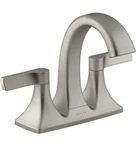 Kohler Maxton Centerset Bathroom Sink Faucet Brushed Nickel R22476-4D-BN New. Fixed Price $115.00.