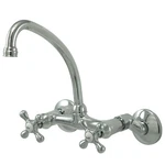 Kingston Brass KS214C Vintage Style Kitchen Faucet Chrome. Fixed Price $159.00.