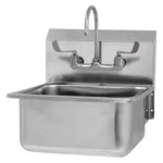 Sani-lav 525FL-0.5 Sink, 21 In.l, Ss, Wrist Blade Handles. Fixed Price $1309.99.