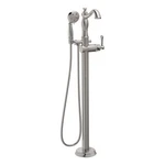 Delta T4797-FL-LHP Cassidy Floor Mounted Tub Filler Brilliance Stainless. Fixed Price $2075.00.