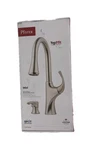 Pfister Miri Pull-down Sprayer Kitchen Faucet W/ Soap Dispenser, Stainless Steel. Fixed Price $150.11.