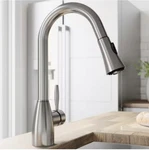 Vigo VG02013ST Aylesbury 16 Inch Single Handle Pulldown Arc Brass Kitchen Faucet. Fixed Price $79.95.