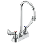 Delta 27C4844 Centerset Lavatory Faucet 4" Polished Chrome 1.5 Gpm Handle. Fixed Price $334.89.