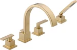 Delta Faucet T4753CZ Roman Tub 8.75 X 26.00 Inches Champagne. Fixed Price $295.68.