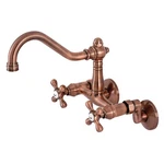 Kingston Brass KS322.AX Vintage 1.8 Gpm Widespread Bridge Kitchen - Copper. Fixed Price $259.97.
