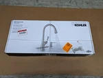 Kohler Elmbrook R22968-SD-VS Pull-down Kitchen Faucet Vibrant Stainless. Fixed Price $139.99.