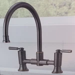 Peerless P2923LF-OB Westchester Bridge Kitchen Faucet Two Handle Oil-rubbed. Fixed Price $195.00.