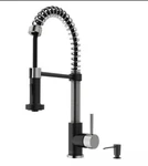 Vigo VG02001STMBK2 Edison Single-handle Pull-down Sprayer Kitchen Faucet. Fixed Price $180.00.