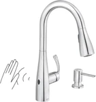 Moen 87014EWC Essie Touchless Chrome Pull-down Kitchen Faucet Motion Sense. Fixed Price $159.99.