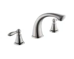 Glacier Bay 2500 Series 2-HANDLE Deck-mount Roman Tub Faucet In Brushed Nickel. Fixed Price $69.00.