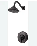 Pfister Avalon Tuscan Bronze Trim Kit G89-7CBY With Shower Head Handle. Fixed Price $65.00.