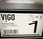 Brand New Vigo Single Hole Vessel Bathroom Faucet-high End Great Price. Fixed Price $49.50.