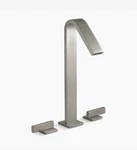 Kohler K-14662-4-BN Loure Tall Widespread Lavatory Faucet Brushed Nickel. Fixed Price $422.00.