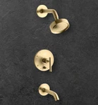 Kohler Purist Rite Temp Bathroom Shower Trim T14420-4 Rgd Polished Rose Gold. Fixed Price $650.00.