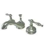 Kingston Brass KS1161NL Heritage Widespread Lavatory Faucet With Metal Lever Han. Fixed Price $402.27.