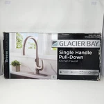 Glacier Bay Breese Kitchen Faucet Motion Sensor Activated Stainless Steel. Fixed Price $89.09.