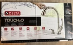 Delta 19826TZ-SPSD-DST Ashton TOUCH2O Single Handle Pull Down Sprayer Faucet. Fixed Price $149.00.