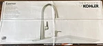 Kohler Easmor Single-handle Pull Down Sprayer Kitchen Faucet Vibrant Stainless. Fixed Price $126.00.