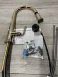 Brizo 63074LF-PG Rook Pull Down Kitchen Faucet W/ Magnedock Polished Gold. Fixed Price $639.99.