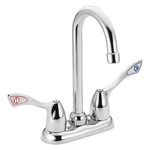 Commercial 8938 Gooseneck,chrome,moen,m-bition,metal 4NEJ5. Fixed Price $166.65.